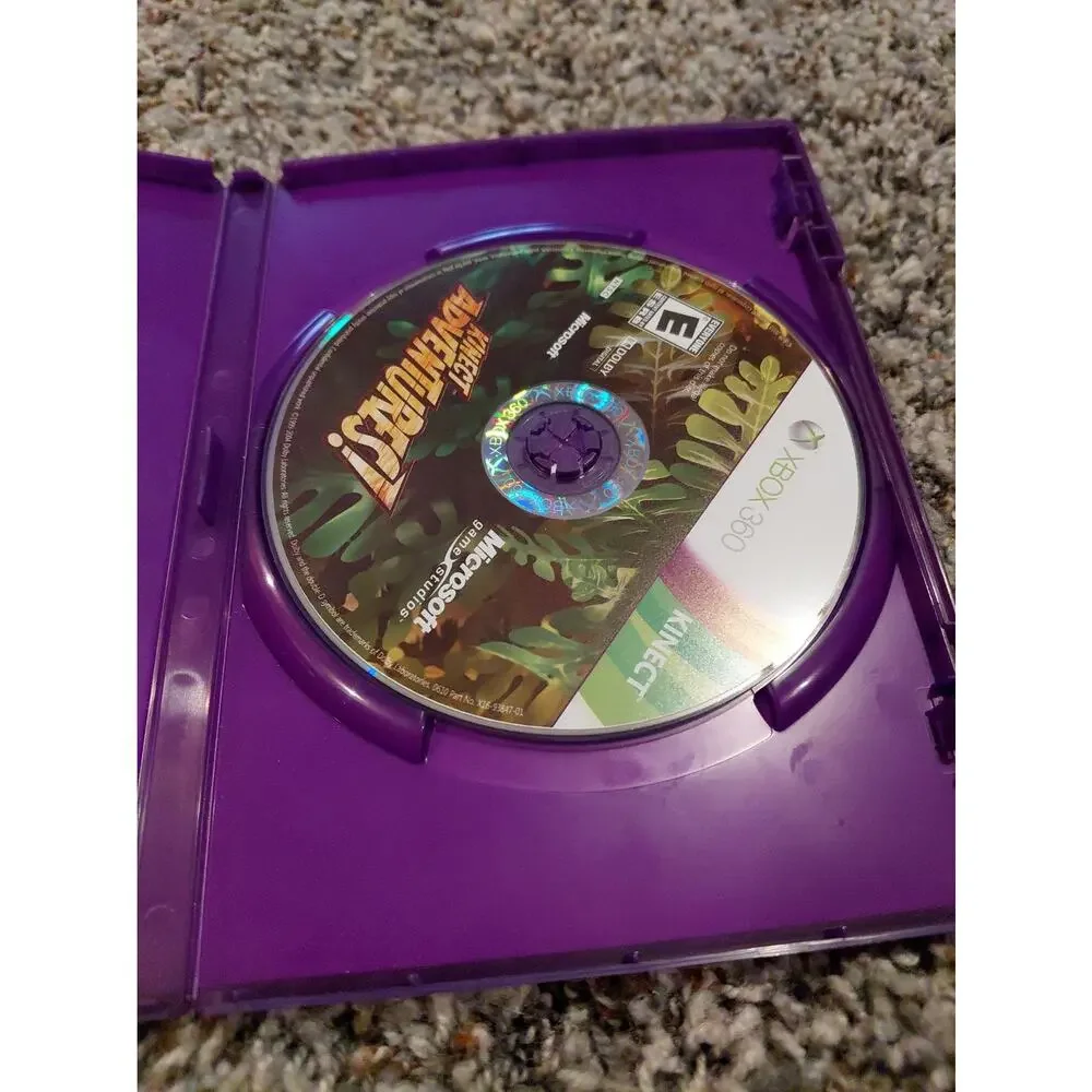 Kinect Adventures (Microsoft Xbox 360, 2010) Complete Tested Working